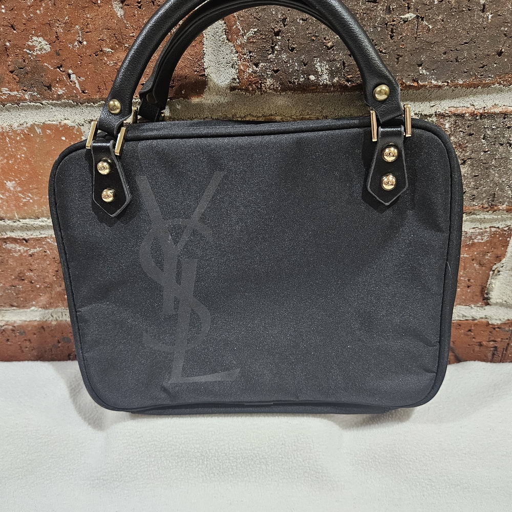 Yves Saint Laurent Black Make Up Bag - Picture 2 of 7